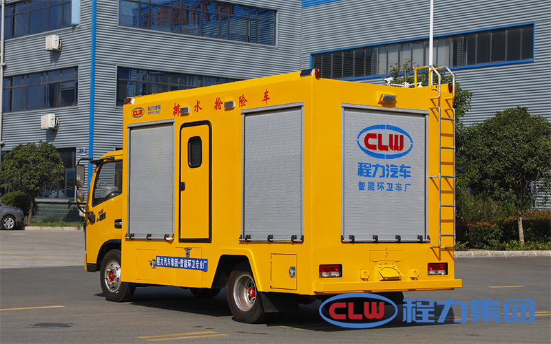 程力佳運1000-4000方電力搶修排澇救險車圖紙資料
